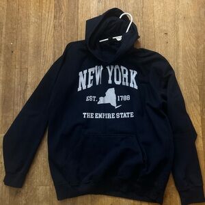 New York Navy Hoodie